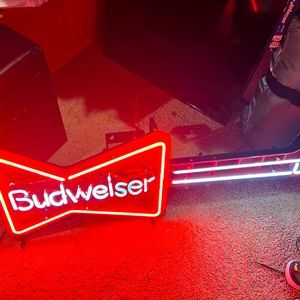 Vintage Budweiser Neon